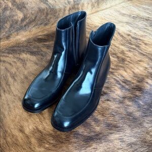 Florsheim Glossy Black Men's Boots